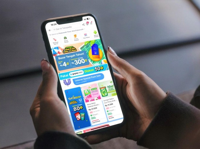 Ilustrasi Inisiatif Hyperlocal Tokopedia