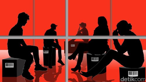 Ilustrasi kasus perdagangan orang.