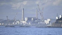 Pelepasan limbah tetap dilanjutkan sesuai rencana, meski ditentang oleh negara tetangga seperti China dan Korea Selatan. (Kyodo News via AP)  