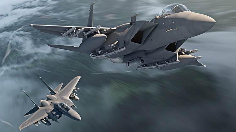 Jet tempur F-15EX Boeing