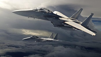 Pilot F-15EX dibekali visual kokpit yang sangat jelas. Foto: Boeing