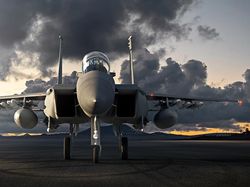 Sangar! Penampakan Jet Tempur F-15EX Pilihan Prabowo