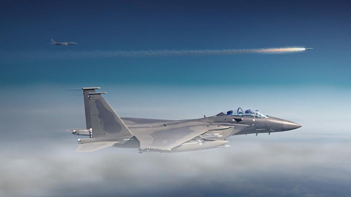 Ilustrasi jet tempur F-15EX buatan Boeing (dok. Boeing)