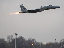 Sangar! Penampakan Jet Tempur F-15EX Pilihan Prabowo