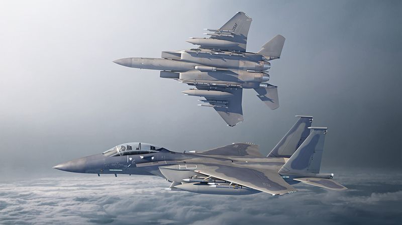 Jet tempur F-15EX Boeing