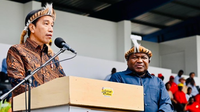Presiden Jokowi dan Presiden Mozambik Filipe Nyusi.(Foto: Laily Rachev - Biro Pers Sekretariat Presiden)