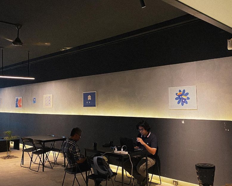 Kafe dekat stasiun Bogor