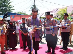 Kapolda Papua Resmikan Mako Satpolairud Polres Sarmi