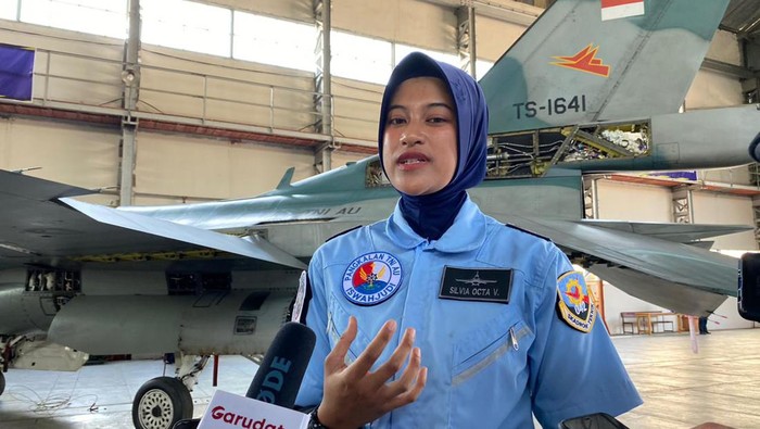 Letda Tek Silvia Octa (Wildan/detikcom)
