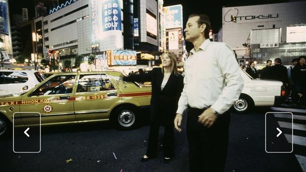 Cuplikan adegan di film Lost In Translation (2003).