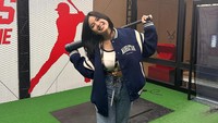 Bintang film Keluarga Cemara itu mengaku mau menikah, tapi tidak dalam waktu dekat. (Foto: dok Instagram)
