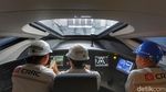 Mengintip Bagian Dalam Kereta Cepat di Depo Tegalluar