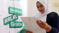 Penyerahan sertifikat halal tersebut di targetkan untuk 150-200 pelaku usah mikro dan kecil di wilayah kecamatan Matraman, Jakarta Timur.
