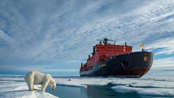 Finalist Conservation (Impact) Photographer of the Year: Dmitry Kohm. Lokasi: Samudra Arktik. Art Foto: Ocean Photographer of the Year