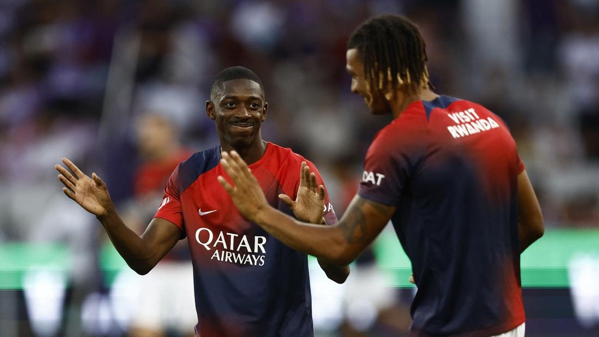 Ousmane Dembele pilih PSG karena Luis Enrique (REUTERS/STEPHANE MAHE)