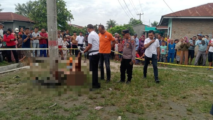 Pelaku pencurian sepeda motor tewas dihajar warga di Kecamatan Barang Kuis. (Foto: Dok. Polsek Batang Kuis)