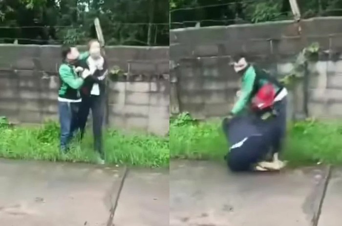 Tragis! Gegara Komplain, Wanita Ini Diserang Pengemudi Ojol