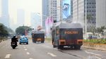 Penyemprotan Air untuk Mengurangi Polusi di Ibu Kota