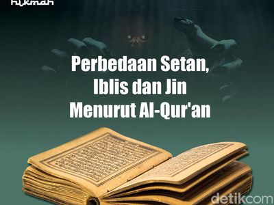 Infografis: Perbedaan Setan, Iblis dan Jin Menurut Al-Quran
