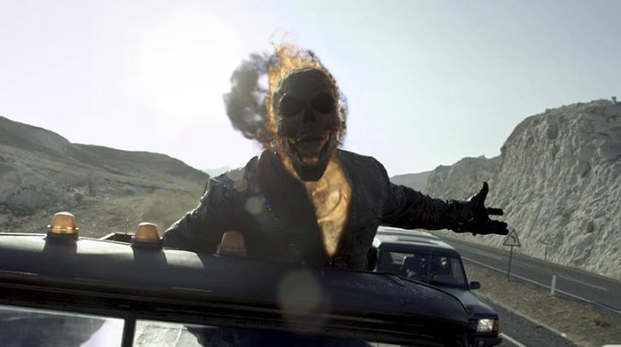 Poster film ghost rider spirit of vengeance.