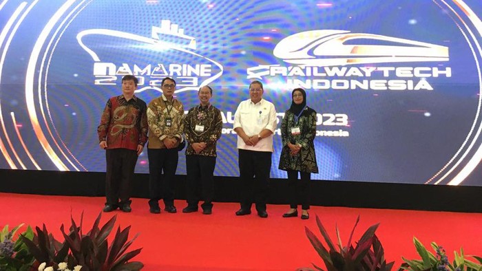 Resmi Dibuka! Pameran INAMARINE 2023 Genjot Sektor Maritim & Kereta Api
