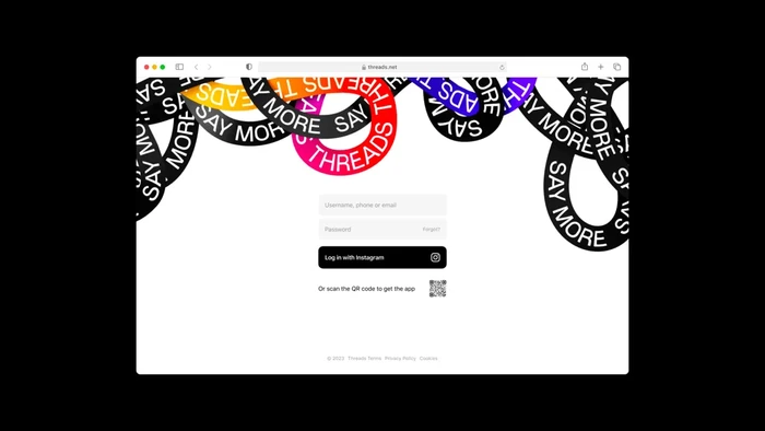Threads versi web
