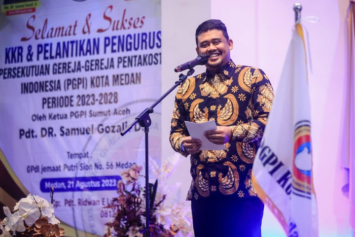 Wali Kota Medan Bobby Nasution