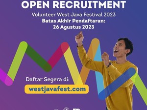 Open Recruitment Volunteer WJF 2023, Simak Pendaftarannya di Sini