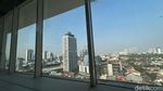 Wow, Langit Jakarta Pusat Sore Ini Membiru