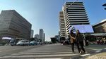 Wow, Langit Jakarta Pusat Sore Ini Membiru