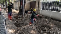 Pemprov DKI Jakarta merevitalisasi empat lokasi pedestrian atau trotoar yang ramah disabilitas.  