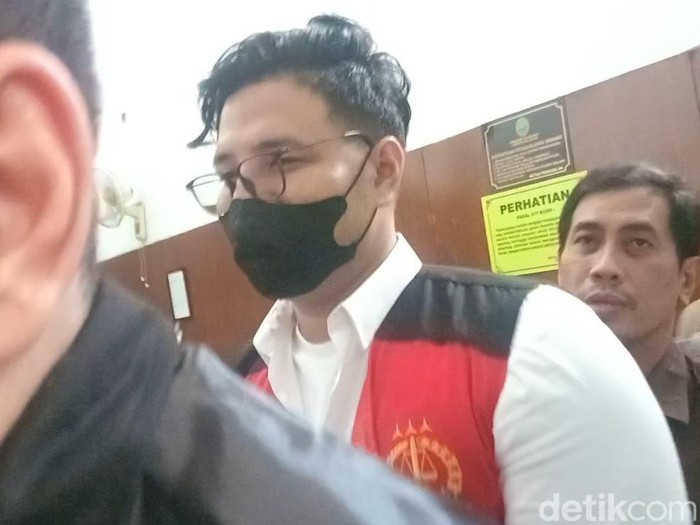 Ammar Zoni di Pengadilan Negeri Jakarta Selatan.