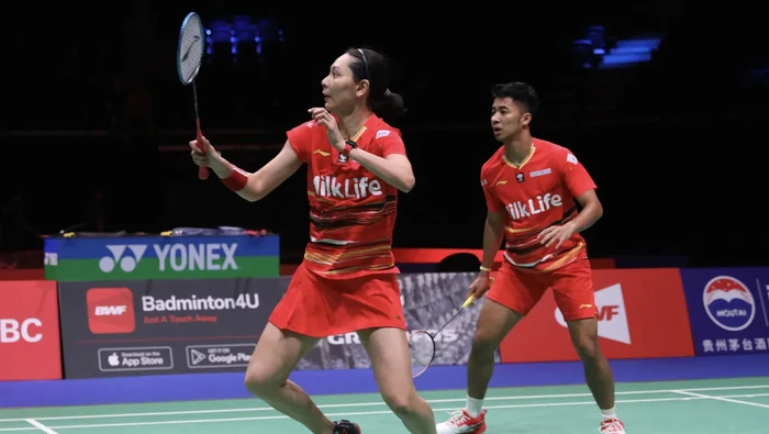 Dejan Ferdinansyah/Gloria Emanuelle Widjaja di BWF World Championships 2023