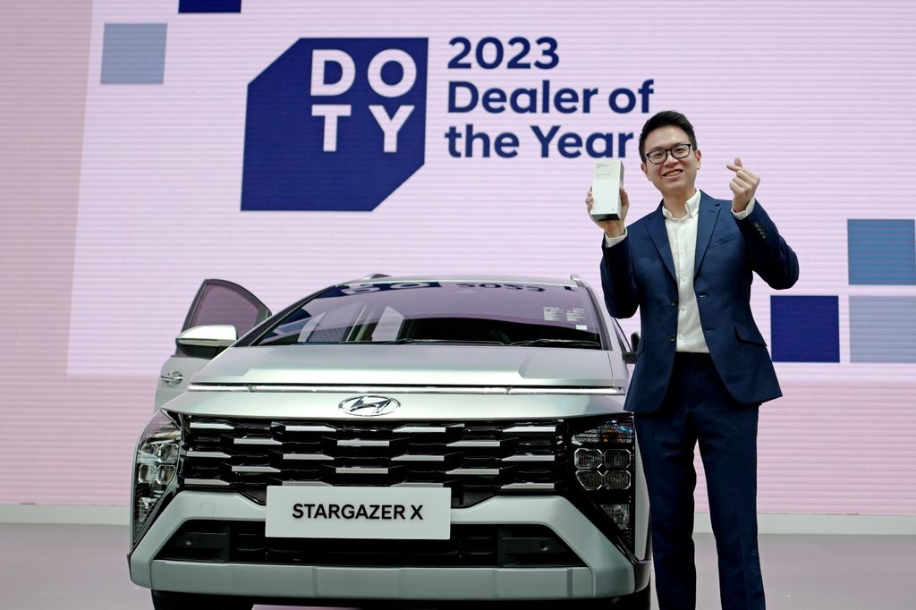 Diler Hyundai Andalan Raih penghargaan Dealer of The Year 2023.