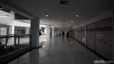 Disebut Horor, Begini Penampakan Pasar Baru yang Kian Sepi Pengunjung