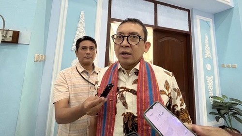 Fadli Zon saat kunker DPR di Mataram, Kamis (24/4/2023).