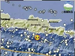 Belum Ada Laporan Kerusakan Imbas Gempa Terkini M 4,8 di Trenggalek