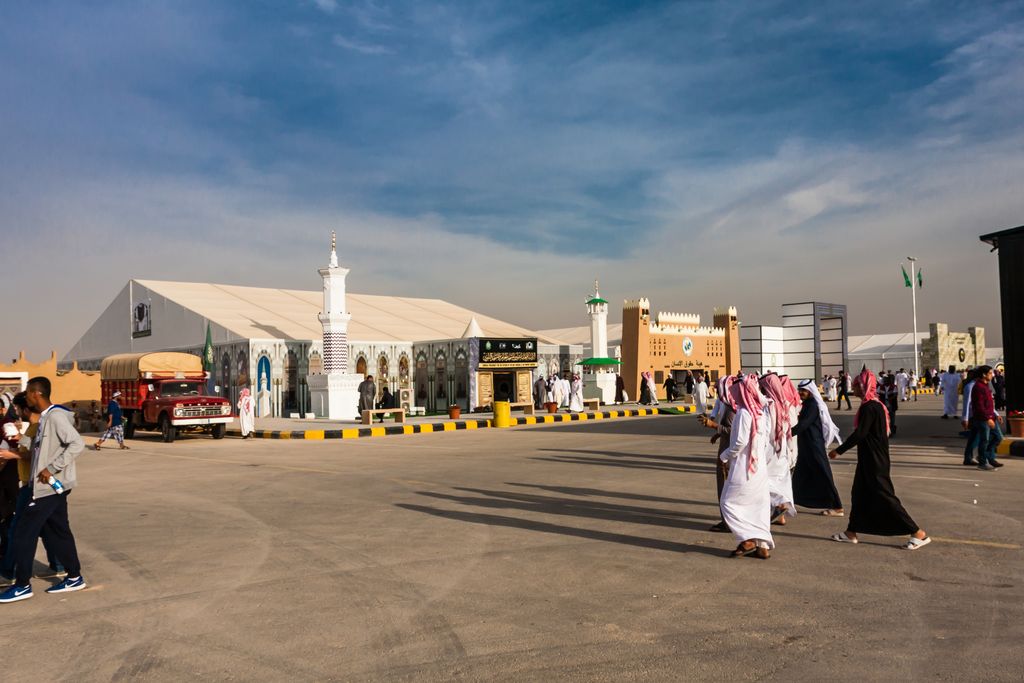 The Janadriyah Festival is the biggest annual cultural event in Saudi Arabia. February 2018, Riyadh.
