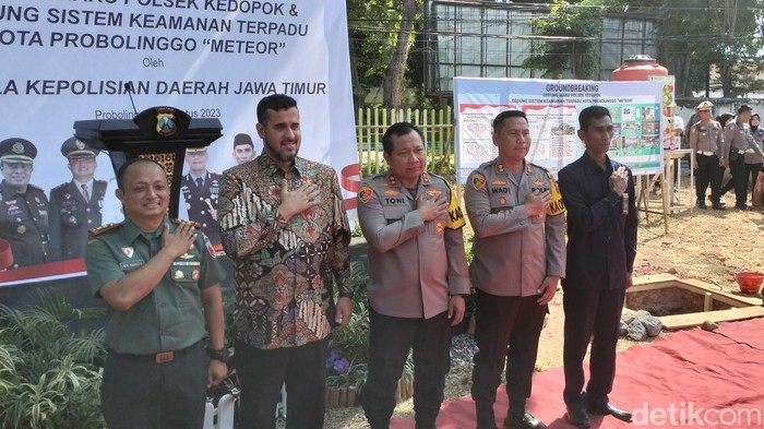 Kapolda Jatim Irjen Toni Harmanto di Probolinggo.