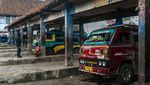 Kondisi Terminal Kalijaga Rangkasbitung yang Akan Direvitalisasi