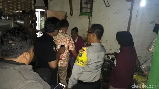 Lokasi dapur Lismini saat dibakar menantunya, Nurul