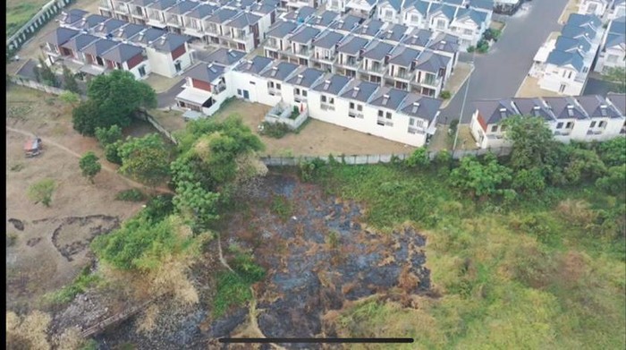 Lokasi perumahan sebelah pembakaran sampah/Wulanwu