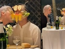 Makan Keju dan Minuman dari Wajah Orang, Aksi Ini Dikritik Keras