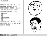 Meme ini gambarkan realita saat bangun tidur. Mana nih yang paling sesuai buat kamu?