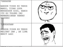 Meme Gambaran Real Bangun Tidur, Siapa yang Related?