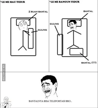 Meme ini gambarkan realita saat bangun tidur. Mana nih yang paling sesuai buat kamu?