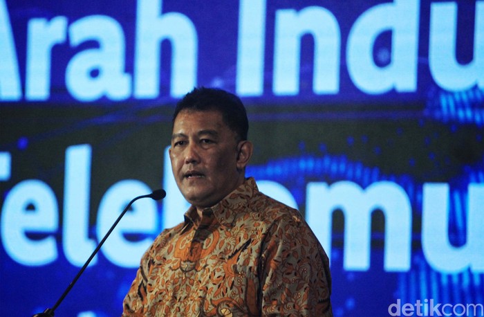 detikcom Leaders Forum Arah Industri Telekomunikasi Indonesia sedang digelar di Jakarta, Kamis (24/8/2023). Arah industri telekomunikasi Indonesia pun dikupas tuntas oleh para pemangku kebijakan dan pelaku industri terkait di forum ini.