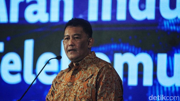 detikcom Leaders Forum Arah Industri Telekomunikasi Indonesia sedang digelar di Jakarta, Kamis (24/8/2023). Arah industri telekomunikasi Indonesia pun dikupas tuntas oleh para pemangku kebijakan dan pelaku industri terkait di forum ini.