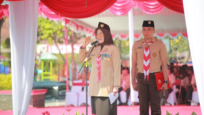 Peringatan Hari Pramuka di Klaten