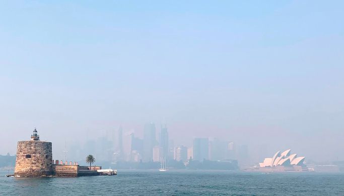 Polusi udara di Sydney 2019
